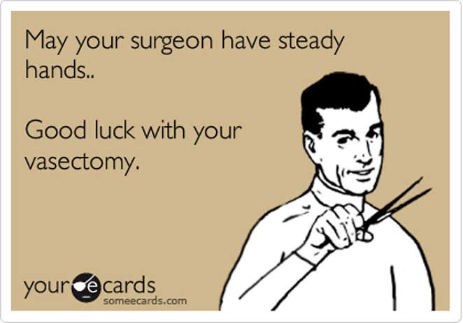 vasectomy funny 